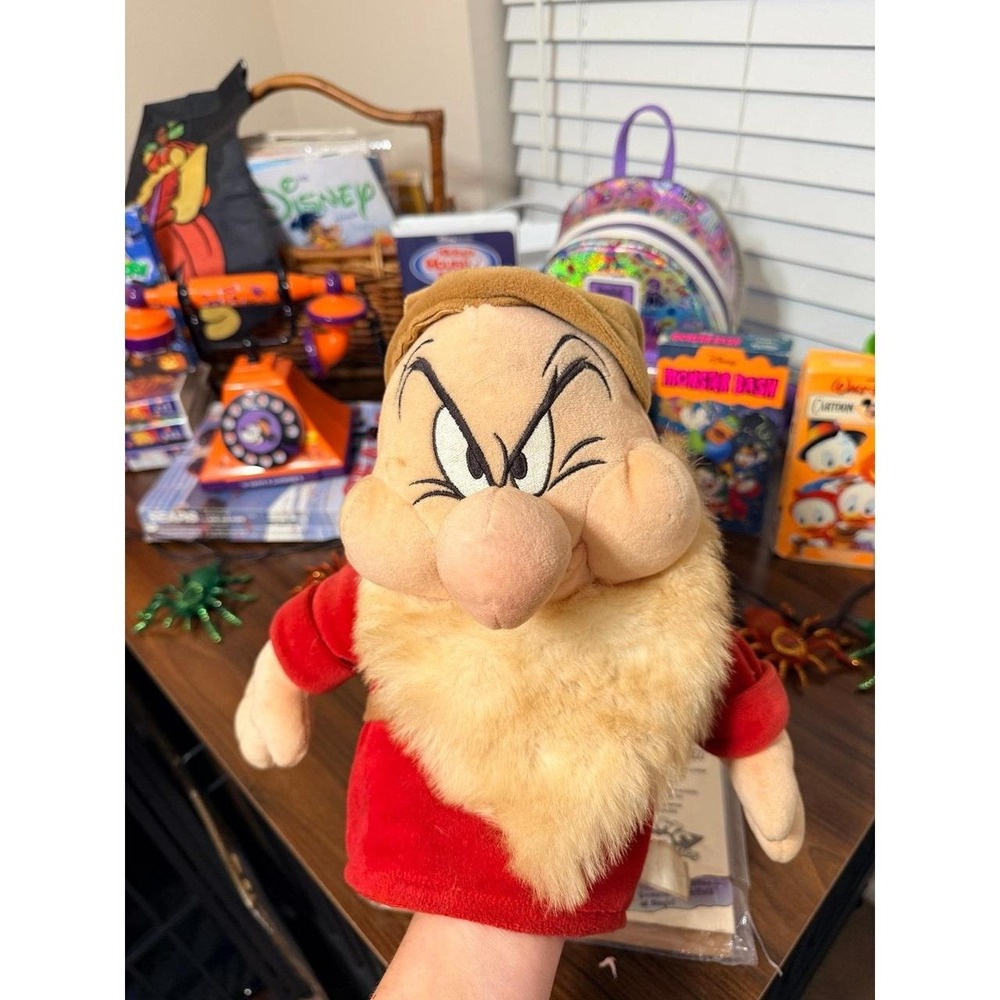 Vintage Grumpy Hand Puppet